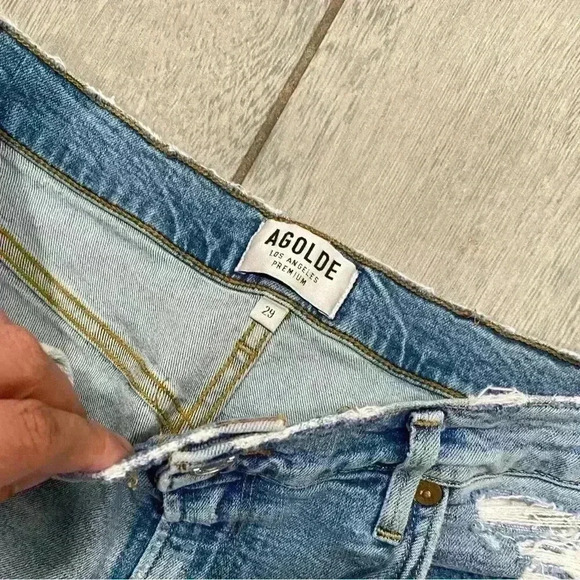 Aritzia Agolde Sophie Crop Size 29 - Picture 8 of 10